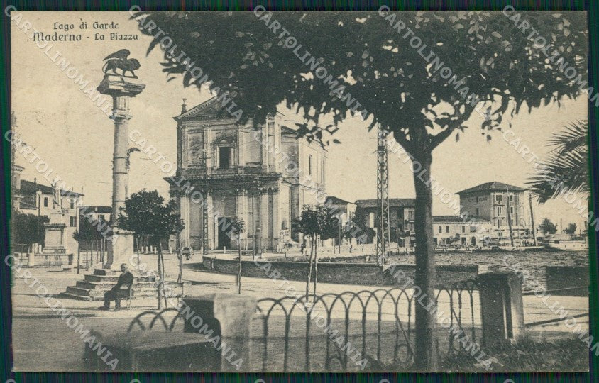 Brescia Maderno cartolina QK7100 – fronte