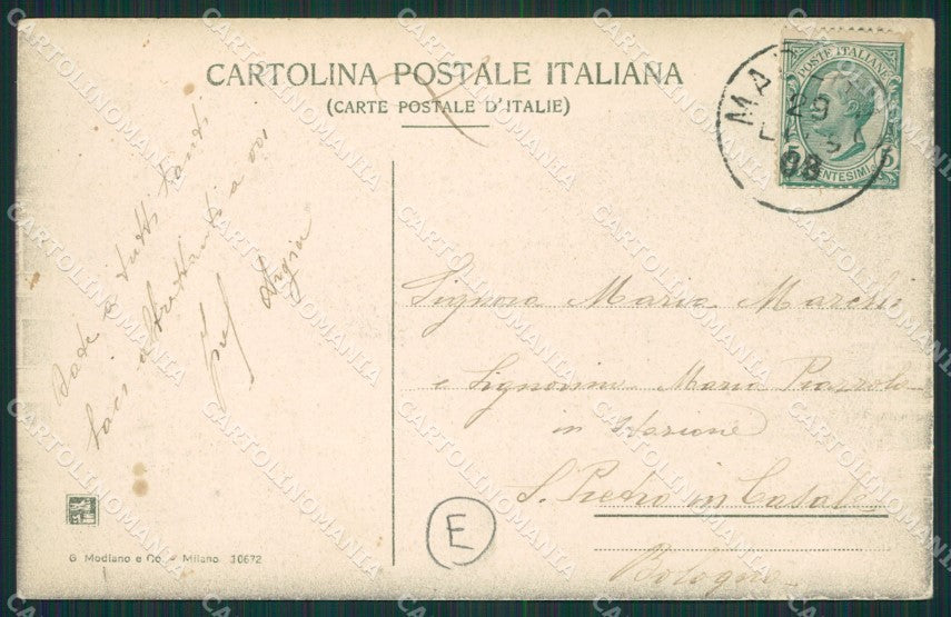 Brescia Maderno cartolina QK7105 – retro
