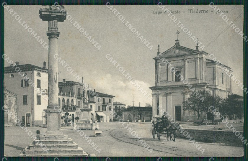 Brescia Maderno cartolina QK7107 – fronte