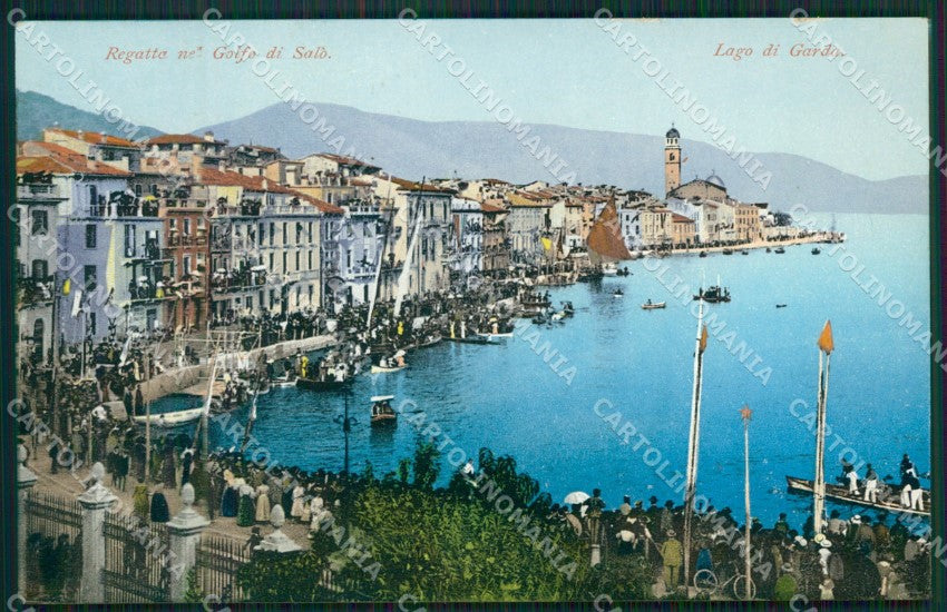 Brescia Salò cartolina QK7112 – fronte