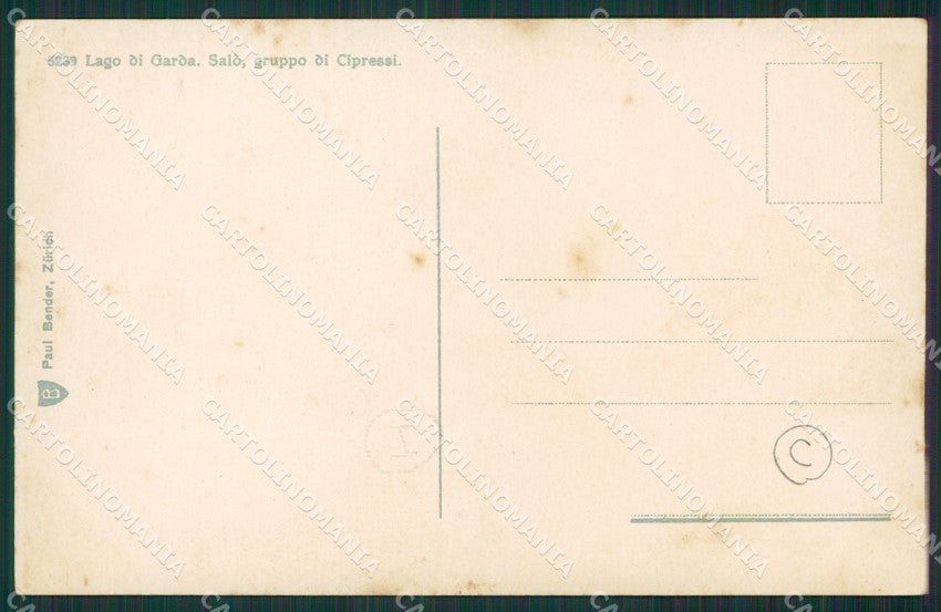 Brescia Salò cartolina QK7113 – retro