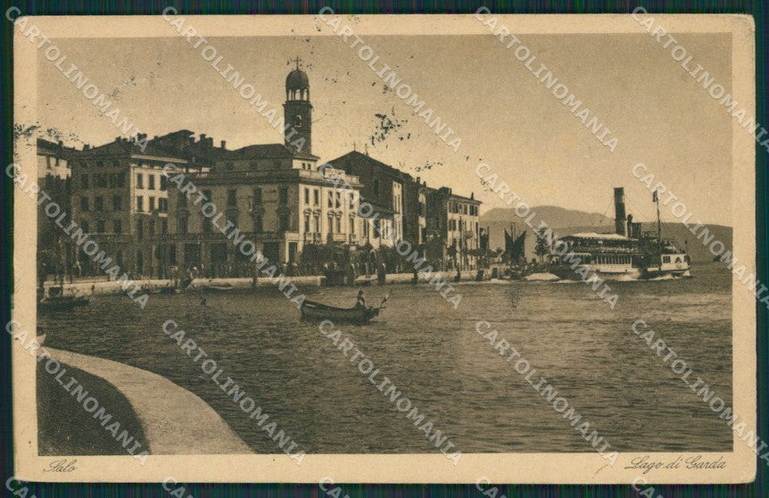 Brescia Salò cartolina QK7114 – fronte