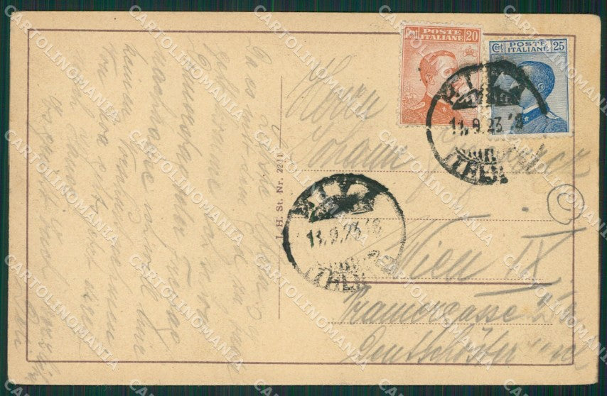 Brescia Salò cartolina QK7114 – retro