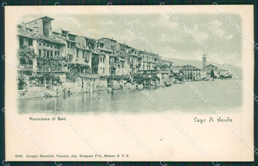 Brescia Salò cartolina QK7115 – fronte