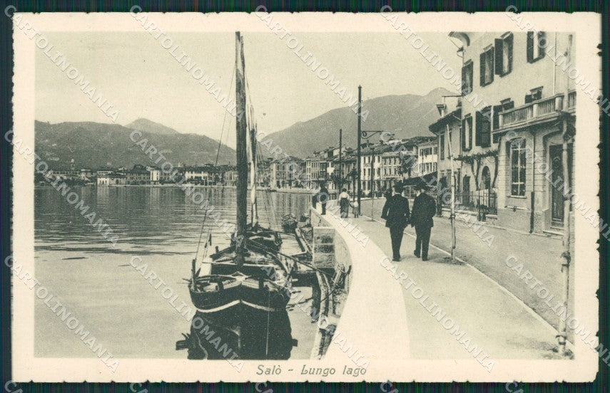 Brescia Salò cartolina QK7119 – fronte