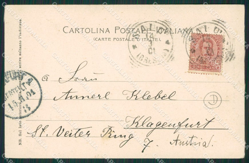 Brescia Salò cartolina QK7122 – retro