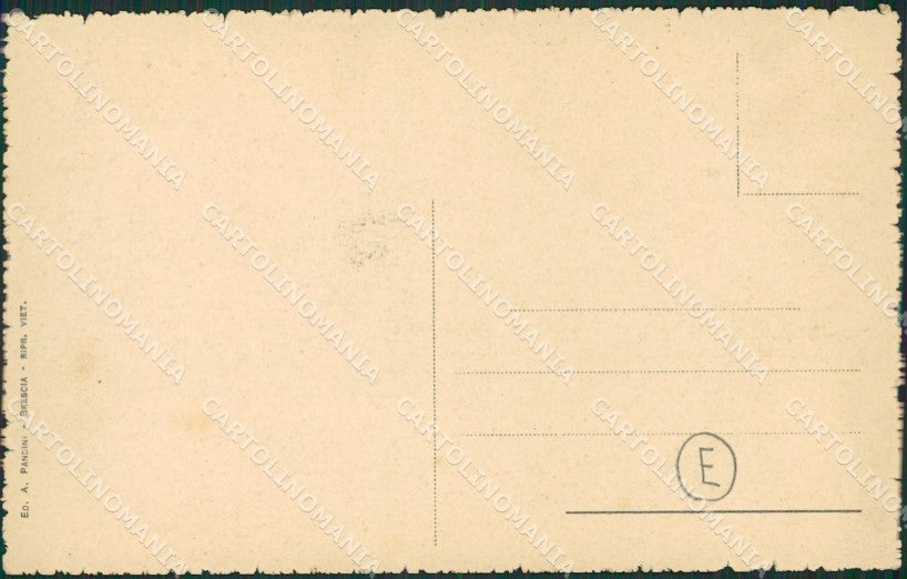 Brescia Salò Battello cartolina QK7126 – retro