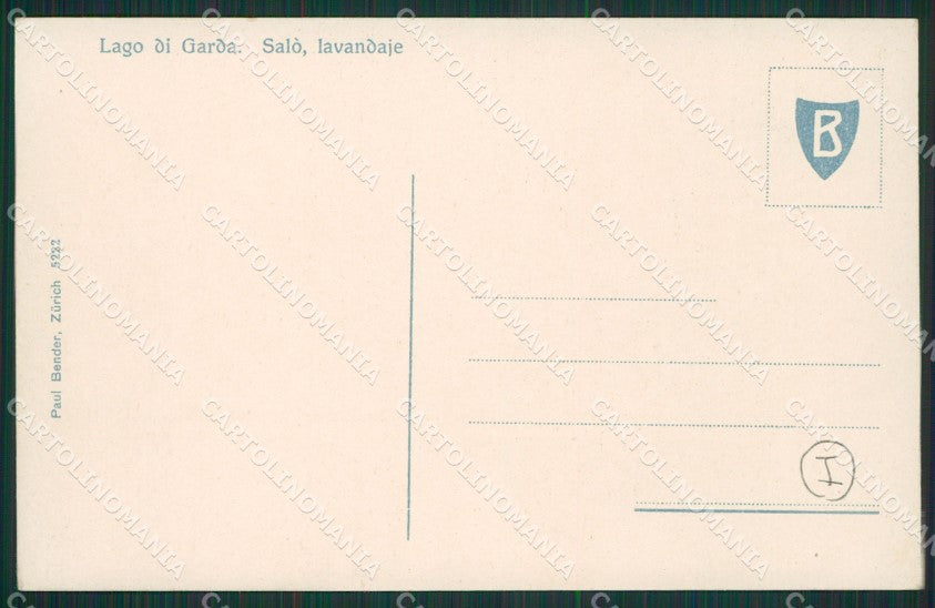 Brescia Salò cartolina QK7133 – retro