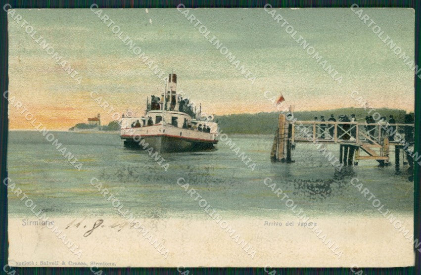 Brescia Sirmione STRAPPINO cartolina QK7135 – fronte