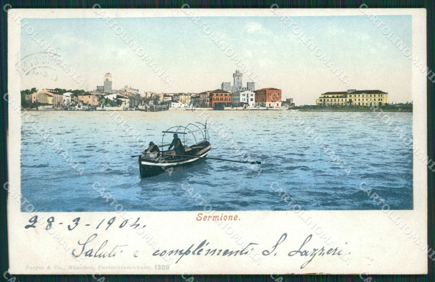 Brescia Sirmione cartolina QK7139 – fronte