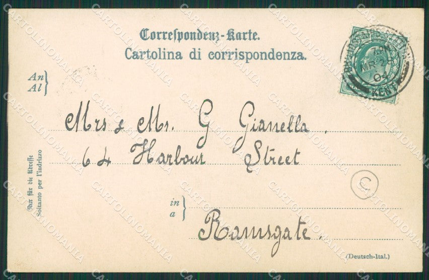 Brescia Sirmione cartolina QK7139 – retro