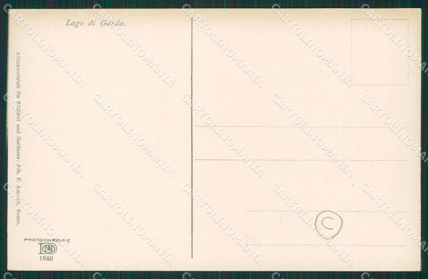 Brescia Lago di Garda cartolina QK7159 – retro