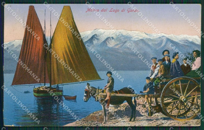 Brescia Lago di Garda cartolina QK7164 – fronte
