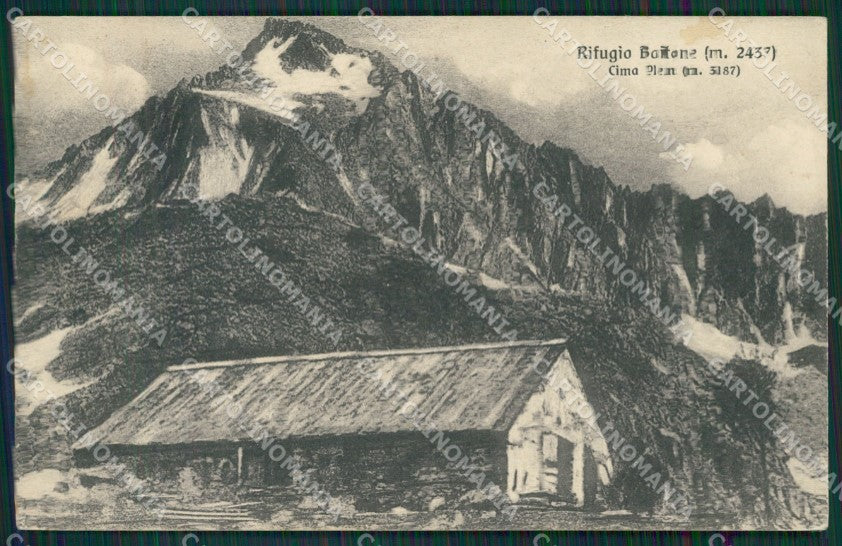 Brescia Rifugio Baitone Ciam Plem PIEGA cartolina QK7187 – fronte