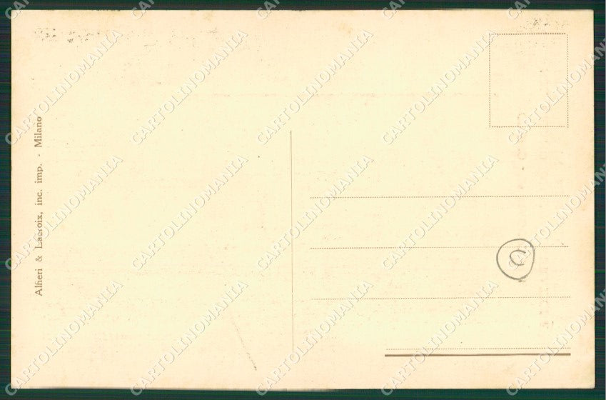 Brescia Cogno cartolina QK7191 – retro