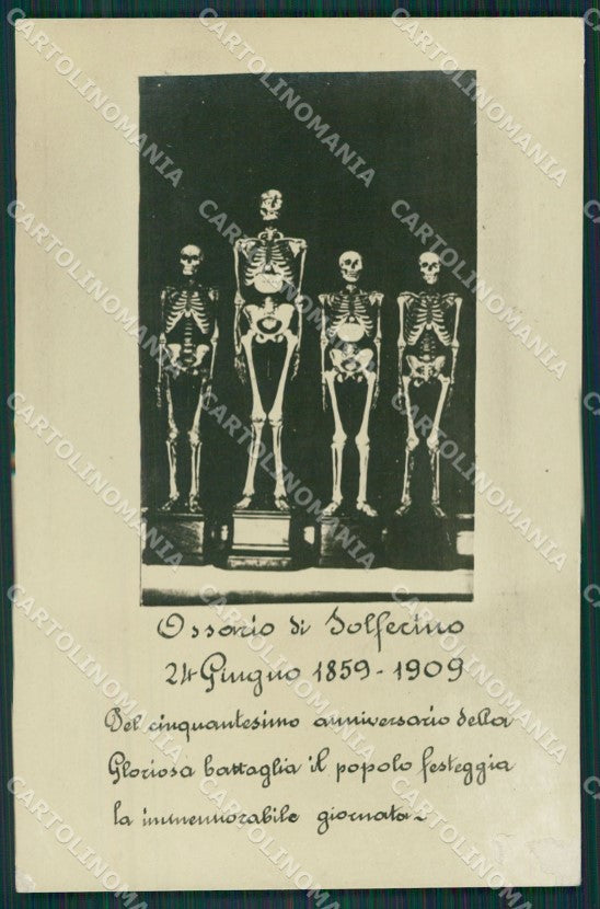 Brescia Solferino Skeleton ABRASA Foto cartolina QK7193 – fronte