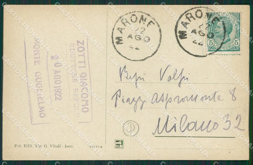Brescia Zone cartolina QK7202 – retro