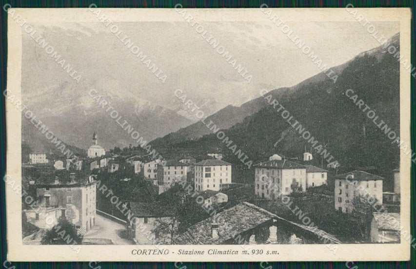Brescia Corteno cartolina QK7206 – fronte