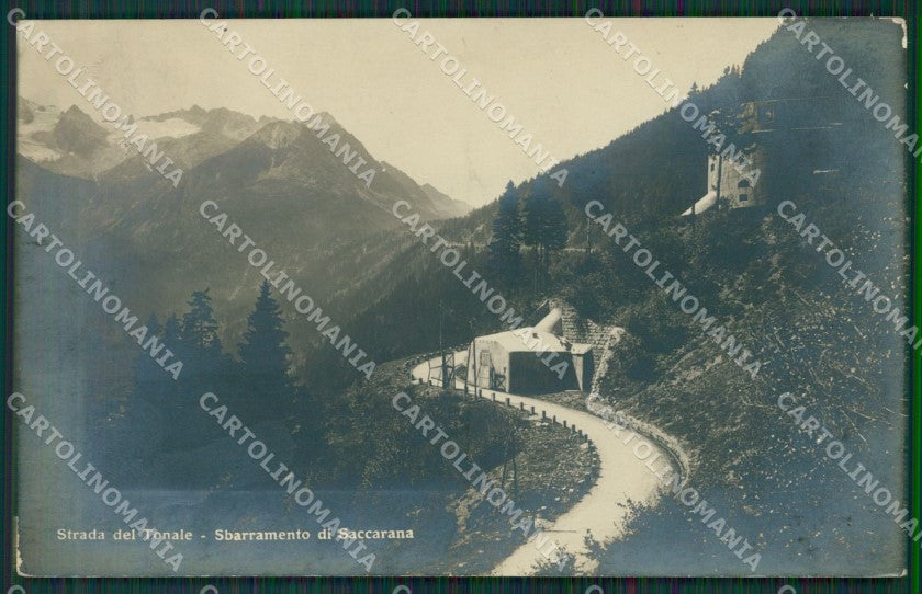 Brescia Strada Tonale Saccarana Foto cartolina QK7215 – fronte