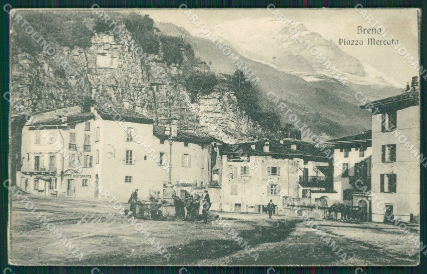 Brescia Breno cartolina QK7234 – fronte