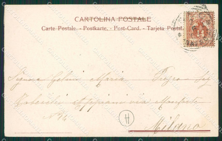 Brescia Breno cartolina QK7236 – retro