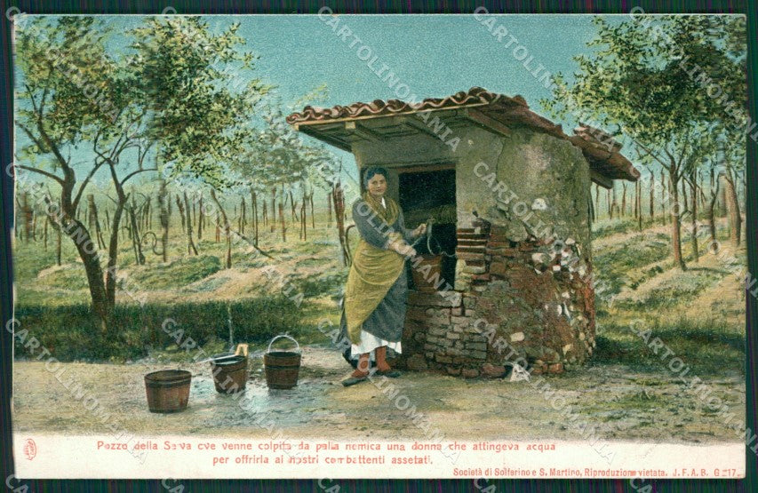 Brescia Pozzo della Selva San Martino della Battaglia cartolina QK7237 – fronte