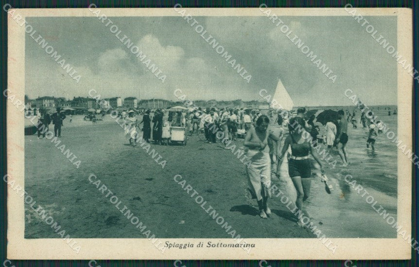 Venezia Sottomarina cartolina QK7263 – fronte