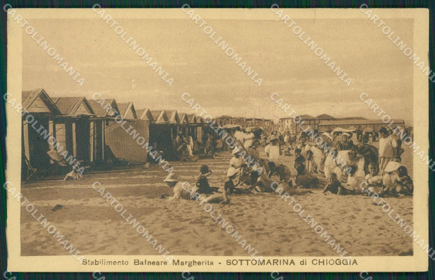 Venezia Sottomarina cartolina QK7265 – fronte