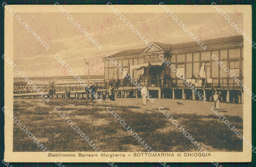 Venezia Sottomarina cartolina QK7266 – fronte