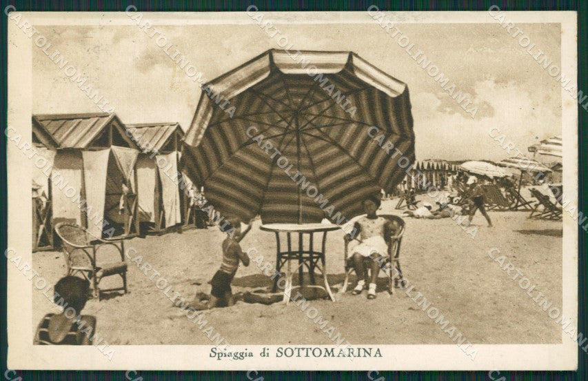 Venezia Sottomarina cartolina QK7268 – fronte