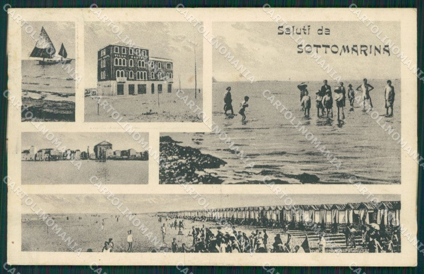 Venezia Sottomarina Saluti da cartolina QK7277 – fronte