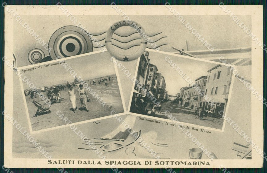 Venezia Sottomarina Saluti da cartolina QK7278 – fronte