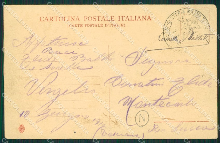 Venezia Sottomarina PIEGHE cartolina QK7282 – retro