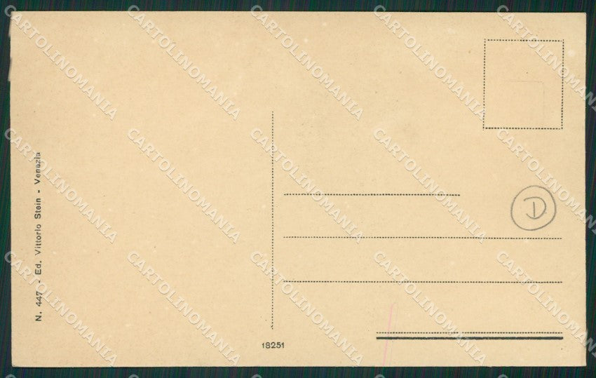 Venezia Strà cartolina QK7283 – retro