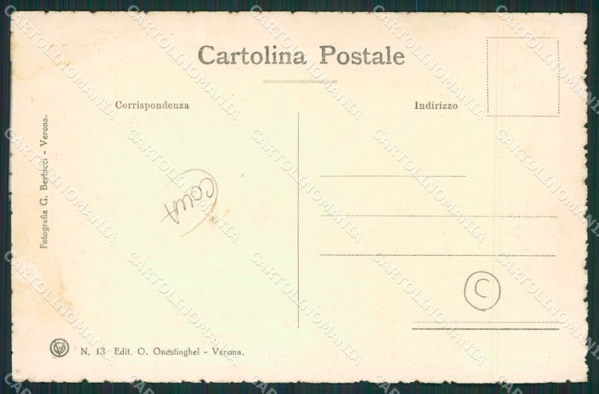 Verona Città COLLA cartolina QK7296 – retro