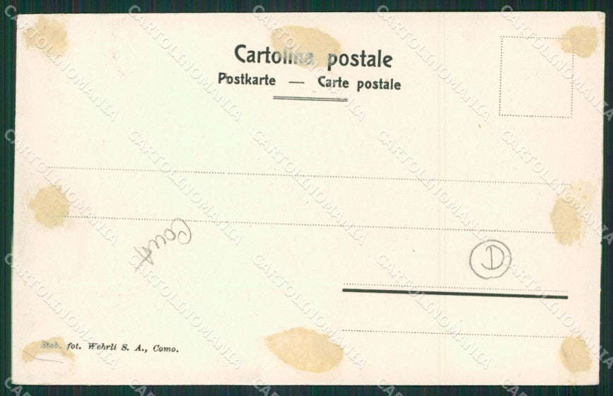 Verona Città COLLA cartolina QK7315 – retro
