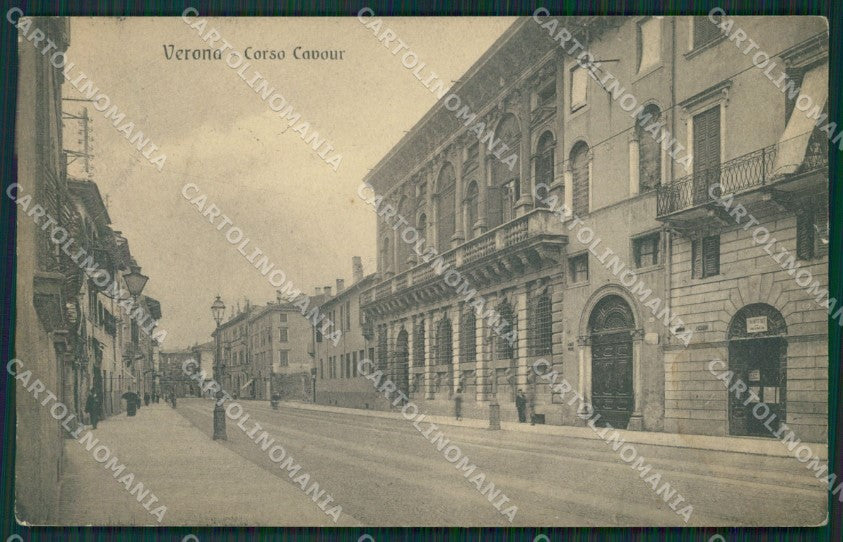 Verona Città PIEGHINA cartolina QK7341 – fronte