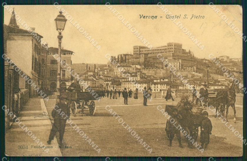 Verona Città PIEGA cartolina QK7352 – fronte