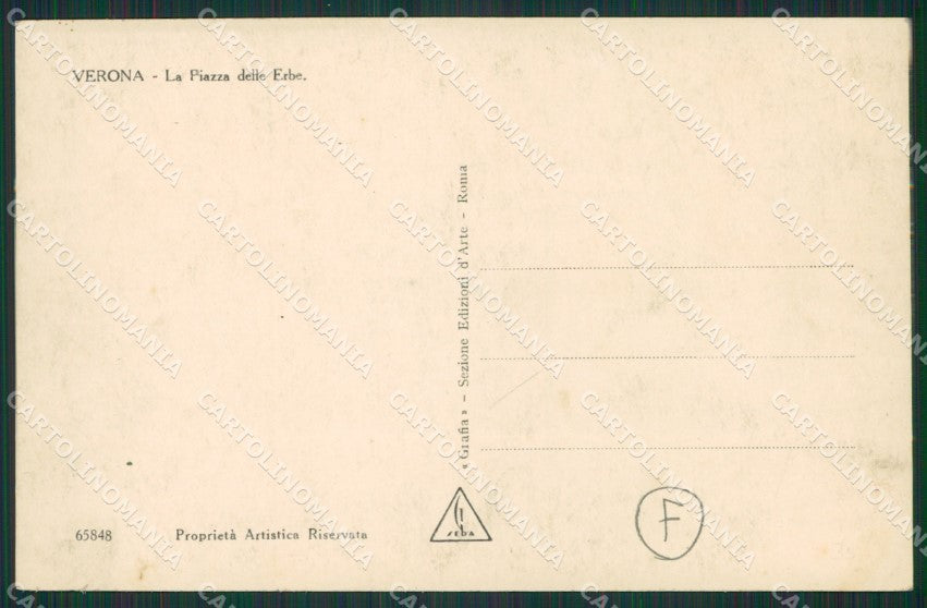 Verona Città Farmacia Foto cartolina QK7355 – retro