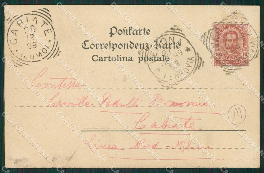 Verona Bolzano Berlin Brennero Munchen cartolina QK7372 – retro