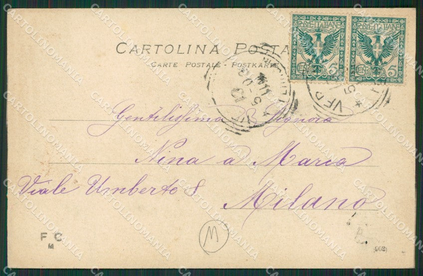 Verona Città Tram cartolina QK7373 – retro