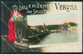 Verona Città Saluti da Foto cartolina QK7394 – fronte