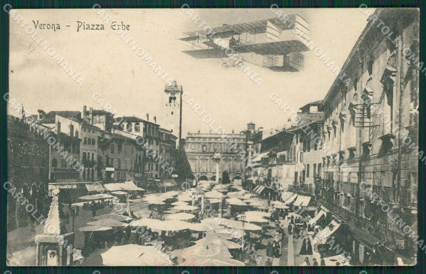 Verona Città Aviazione Concorsi Aerei cartolina QK7425 – fronte