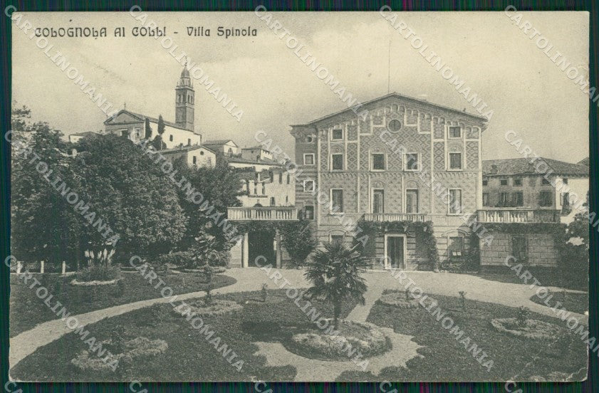 Verona Colognola ai Colli PIEGHE STRAPPINO cartolina QK7475 – fronte