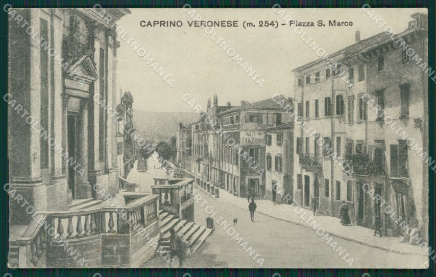 Verona Caprino Veronese cartolina QK7481 – fronte