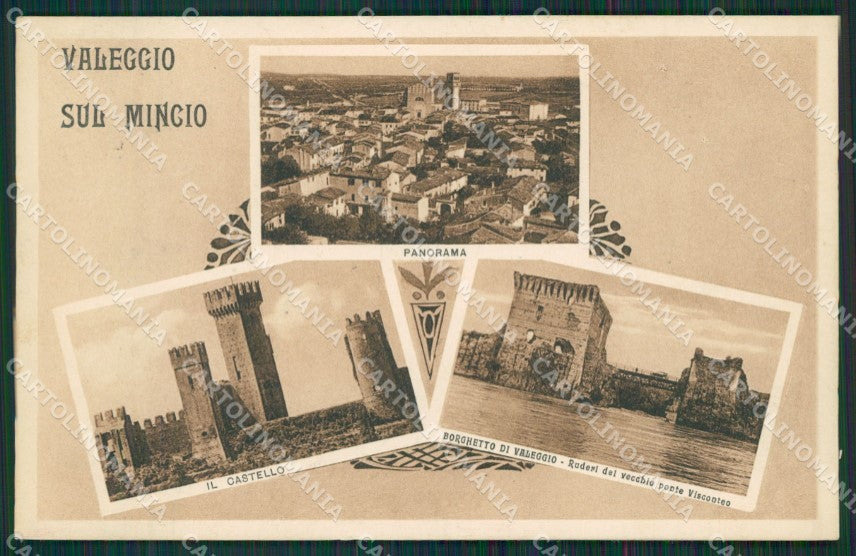 Verona Valeggio sul Mincio cartolina QK7483 – fronte