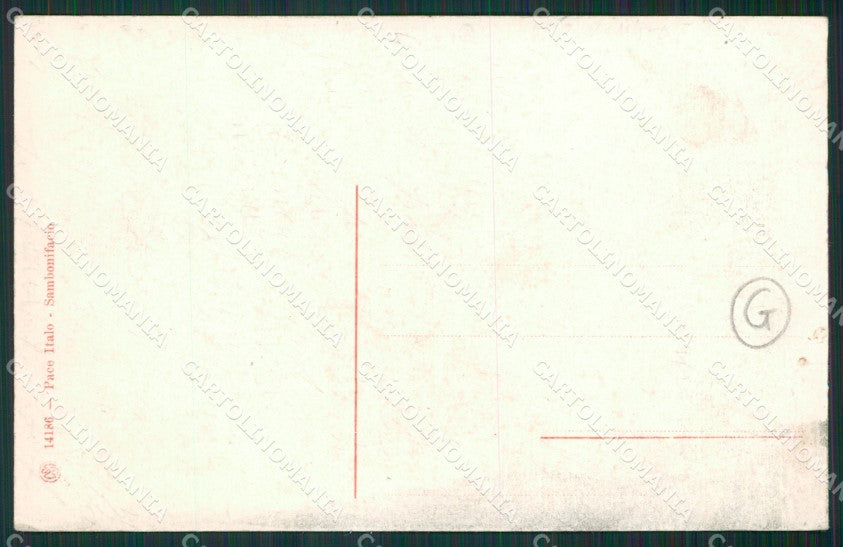 Verona San Bonifacio cartolina QK7485 – retro