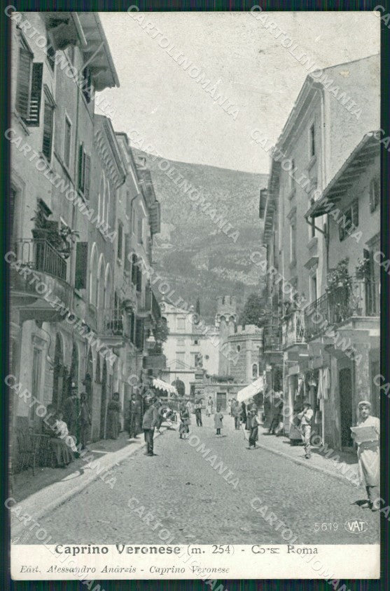 Verona Caprino Veronese Alterocca 5619 cartolina QK7489 – fronte