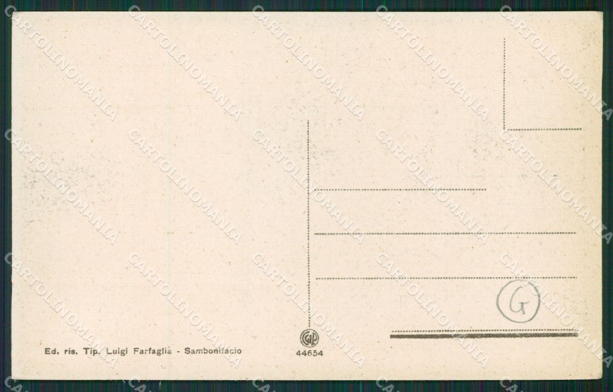 Verona San Bonifacio cartolina QK7490 – retro
