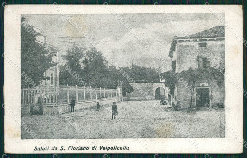 Verona San Floriano di Valpolicella cartolina QK7492 – fronte